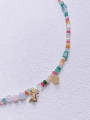 thumb N-MIX-0008 Natural  Gemstone Crystal  Multi Color  Bead Handmade  Beaded Necklace 3