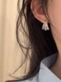 thumb Alloy Geometric Trend Stud Earring 1