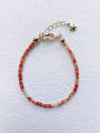 thumb Natural  Gemstone Crystal Beads Chain+Handmade Beaded Bracelet 4