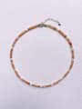 thumb N-STSH-0005 Natural  Gemstone Crystal Beads Chain  Handmade Beaded Necklace 0