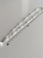 thumb Alloy Freshwater Pearl Geometric Dainty Beaded Necklace 3