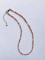 thumb N-STMT-0003 Natural  Gemstone Crystal Beads Handmade Beaded Necklace 0