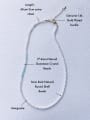 thumb N-STPE-0016 Natural Gemstone Crystal Beads Chain Handmade Beaded Necklace 3