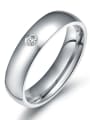 thumb Titanium Steel Geometric Ring 0