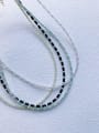 thumb N-STPE-0002 Natural  Gemstone Crystal Beads Chain Handmade Beaded Necklace 0