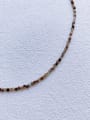 thumb N-ST-0044 Natural Gemstone Crystal Beads Chain Handmade Beaded Necklace 3