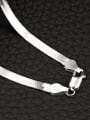 thumb 925 Sterling Silver flat Snake Chain 1
