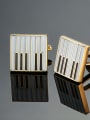 thumb Brass Geometric Trend Cuff Link 1