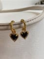 thumb Brass Heart Earring 3