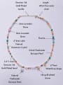 thumb N-MIX-0008 Natural  Gemstone Crystal  Multi Color  Bead Handmade  Beaded Necklace 2