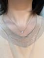 thumb 925 Sterling Silver Shell Deer Dainty Necklace 1