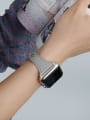thumb Leather Wristwatch Band For Apple Watch Series 1-7 1