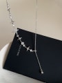 thumb Alloy Cubic Zirconia Star Dainty Necklace 1