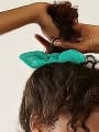 thumb Trend  net Sports Mesh Bunny Ear Hair Tie Hair Barrette/Multi-Color Optional 1
