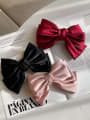 thumb Trend satin three layer bow Hair Barrette/Multi-Color Optional 2