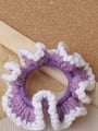 thumb Candy colored knitted large intestine hair loop head rope 1