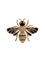 thumb Brass Enamel Trend  Bee Brooch 3