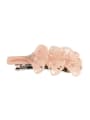 thumb Cellulose Acetate Trend Leaf Alloy Hair Barrette 3