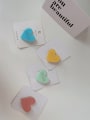 thumb Cute Acrylic Heart bangs clip/ Barrette/Multi-Color Optional 1