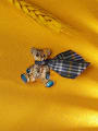 thumb Alloy Fabric Bear Vintage Brooch 1