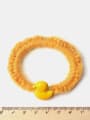 thumb Cute Twisted Rope Yellow Chicken Hair Rope 1