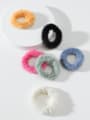 thumb Minimalist velvet Color small hair ring hair hair ring Hair Barrette/Multi-Color Optional 0