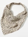 thumb Vintage Fabric Animal print all-match retro leopard print headscarf Hair Barrette/Multi-Color Optional 2