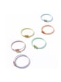 thumb Minimalist Elastic rope candy color head rope seamless and simple Hair Barrette/Multi-Color Optional 0
