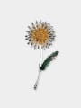 thumb Alloy Enamel Dandelion Flower Trend Brooch 2