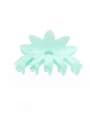 thumb Cellulose Acetate Minimalist Flower Multi Color Jaw Hair Claw 0