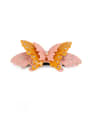 thumb Cellulose Acetate Minimalist Butterfly Alloy Imitation Pearl Multi Color Hair Barrette 1