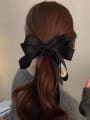 thumb Trend  Bow Ribbon Spring Clip Hair Barrette/Multi-Color Optional 1