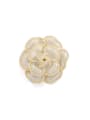 thumb Alloy Imitation Pearl Enamel Flower Trend Brooch 0