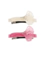 thumb Cellulose Acetate Trend Leaf Alloy Hair Barrette 0