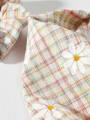 thumb Trend Fabric Triangle Headband Bandana Sunflower Daisy Print Hair Barrette/Multi-Color Optional 2