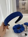 thumb Fashion Sponge bow Hairband Hair Clip/Klein Blue 1