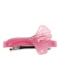 thumb Cellulose Acetate Trend Leaf Alloy Hair Barrette 2