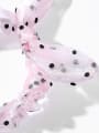 thumb Trend Yarn Rabbit ears girl cute candy color polka dot suit Hair Barrette/Multi-Color Optional 1