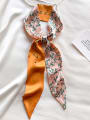 thumb Polyester Floral 130*7cm narrow sharp corners Scarves/Multi-Color Optional 3