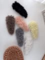 thumb Minimalist lambswool Hair Barrette/Multi-Color Optional 1