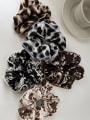 thumb Vintage corduroy Leopard print Hair Barrette/Multi-Color Optional 1