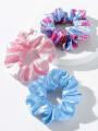 thumb Trend Satin tie-dye Hair Barrette/Multi-Color Optional 0