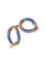 thumb Cute Elastic rope Weave magnet couple bracelet /Hair Rope/Multi-Color Optional 0