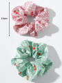 thumb Vintage Fabric Cherry lattice Sen is super fairy temperament Hair Barrette/Multi-Color Optional 2