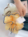 thumb Rayon Minimalist Flower Multi Color Hair Barrette 3