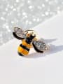 thumb Alloy Rhinestone Enamel   Animal Cute Bee Brooch 0