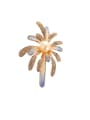 thumb Brass Cubic Zirconia Enamel Fireworks Trend Brooch 0