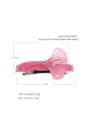 thumb Cellulose Acetate Trend Leaf Alloy Hair Barrette 1