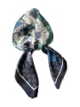 thumb Women Spring 100% silk Floral 68*68cm  Square Scarf /Multi-Color Optional 0