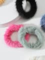 thumb Minimalist velvet Color small hair ring hair hair ring Hair Barrette/Multi-Color Optional 1
